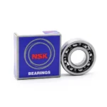 Low Vibration NSK 6203 Deep Groove Ball Bearing for Fan Motors 17mm×40mm×12mm