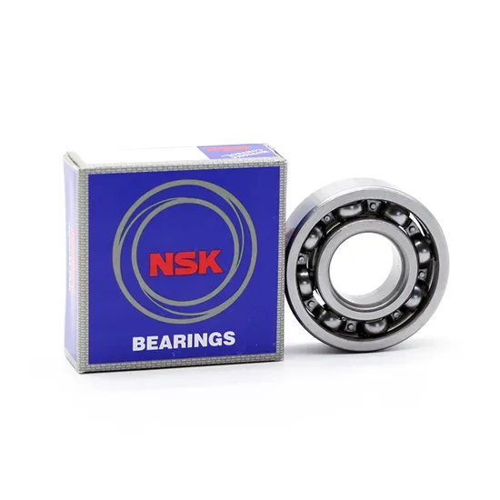 Low Vibration NSK 6203 Deep Groove Ball Bearing for Fan Motors 17mm×40mm×12mm