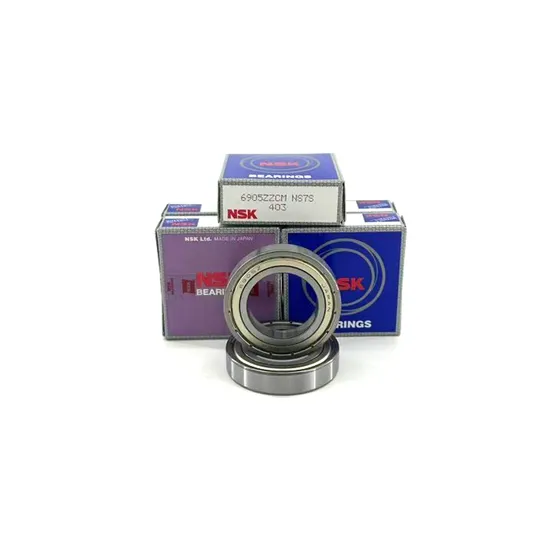 High Accuracy NSK 6905 Deep Groove Ball Bearing 25X42X9mm for Laser Equipment