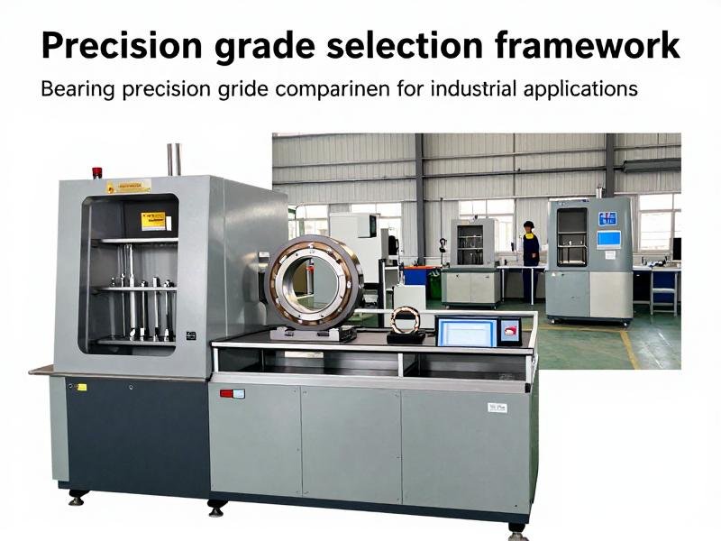 Bearing precision grade comparison for industrial applications Precision grade selection framework