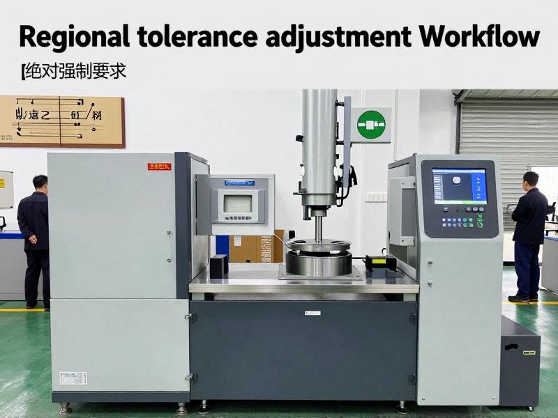Regional tolerance adjustment workflow