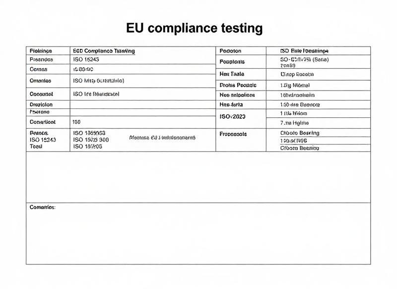 ISO 15243 test reports for textile bearings EU compliance testing documentation