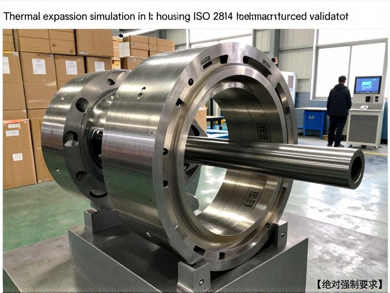 Thermal expansion simulation in spindle housing