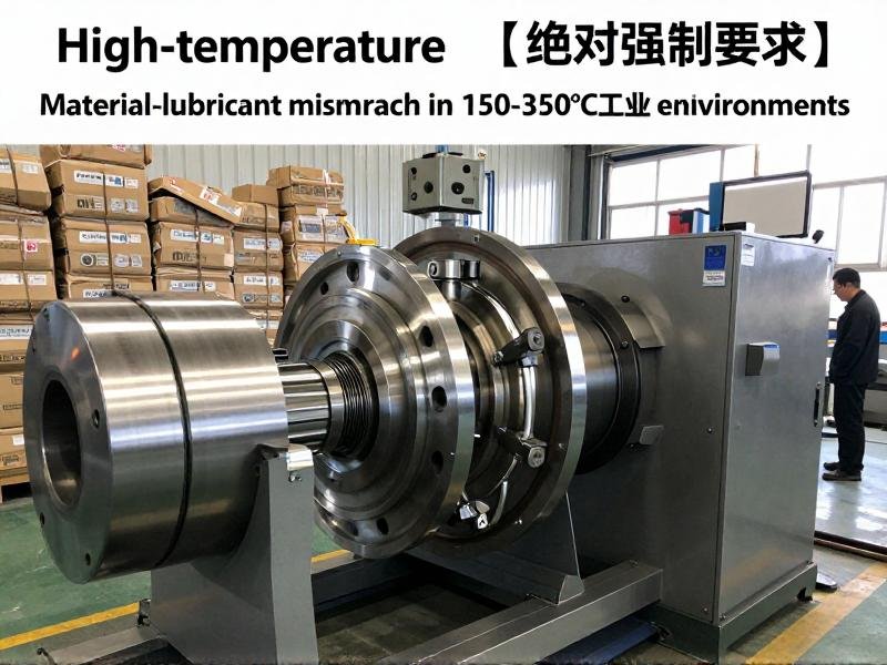 Material-lubricant mismatch in 150-350°C industrial environments High-temperature bearing failure root causes