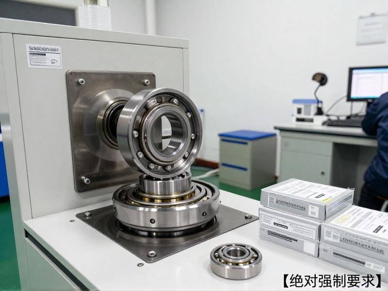 MOQ 1pc samples undergoing ISO-certified noise and load testing Wheel hub bearing sample testing process