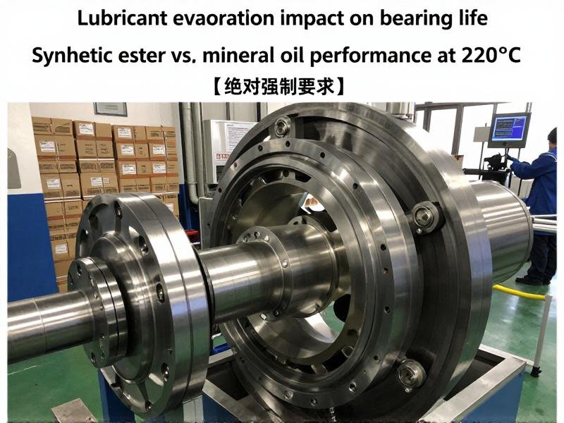 Lubricant evaporation impact on bearing life