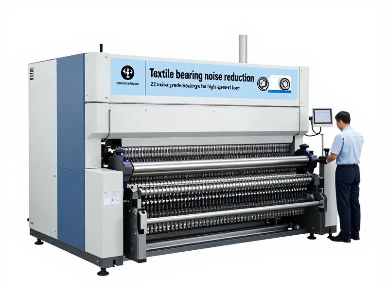 Z2 noise grade bearings for high-speed looms Textile bearing noise reduction