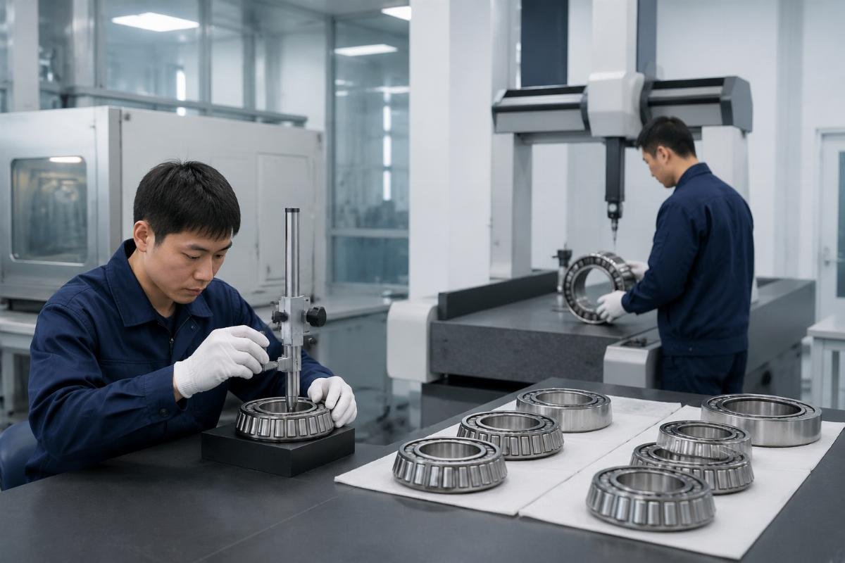 30200 series tapered bearing production quality check