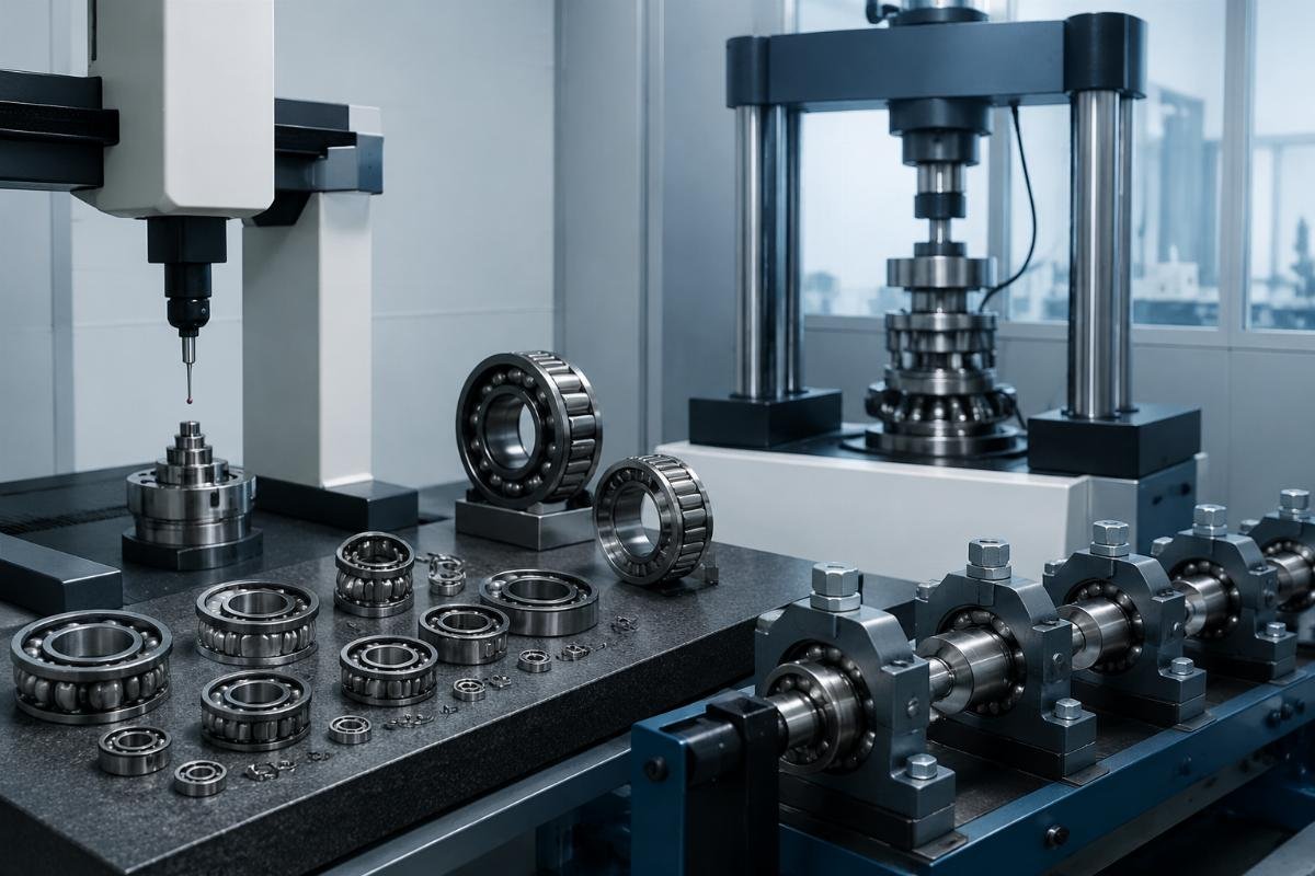 Bearing performance validation testing Precision and load rating testing for Torrington equivalent components