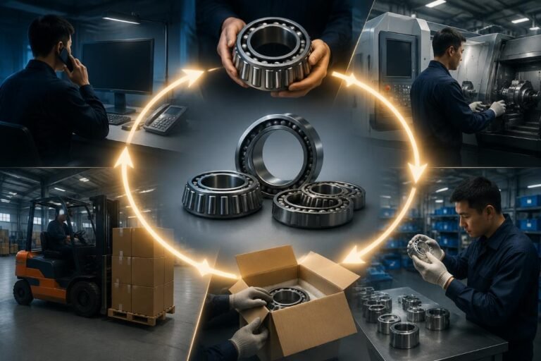 24 hour quotation and dispatch workflow for emergency bearing orders