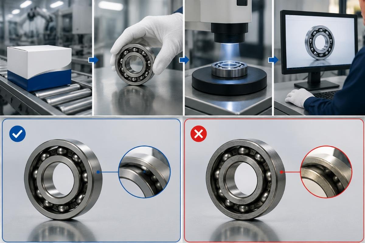 Bearing Authenticity Verification Process