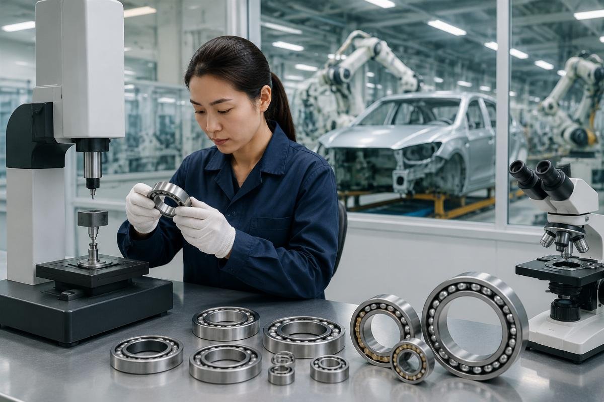 IATF 16949 certification ensures automotive quality standards Bearing supplier certification verification
