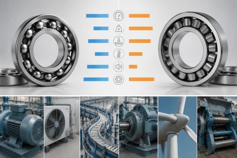 Ball Bearings vs Roller Bearings Performance Comparison
