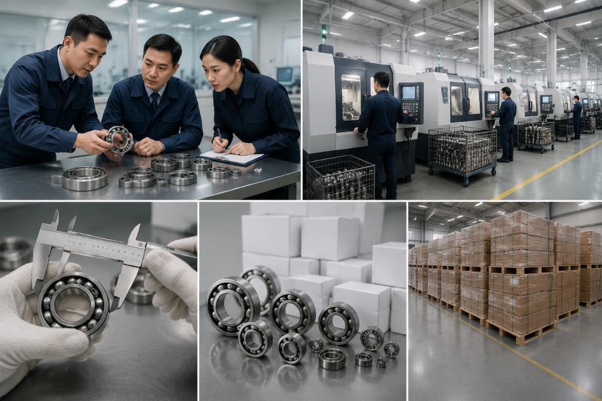 Reliable Chinese bearing supplier selection criteria Supplier qualification checklist for Chinese bearing exporters