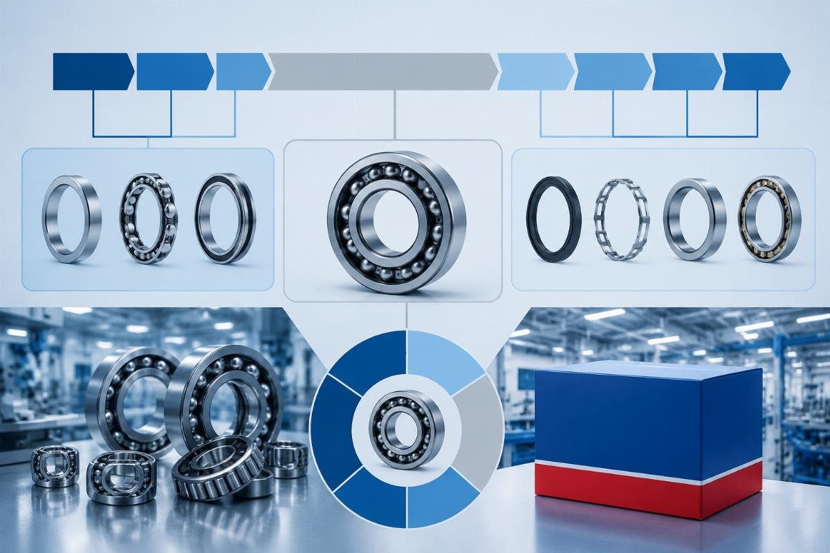 SKF bearing number decoding reference Step-by-step breakdown of SKF bearing prefix, base number and suffix segments